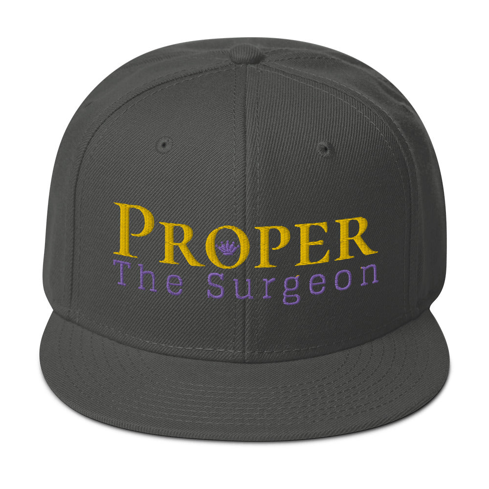 Proper The Surgeon Royal Combo (Gold/Lila/Lila) II Snapback-Kappe