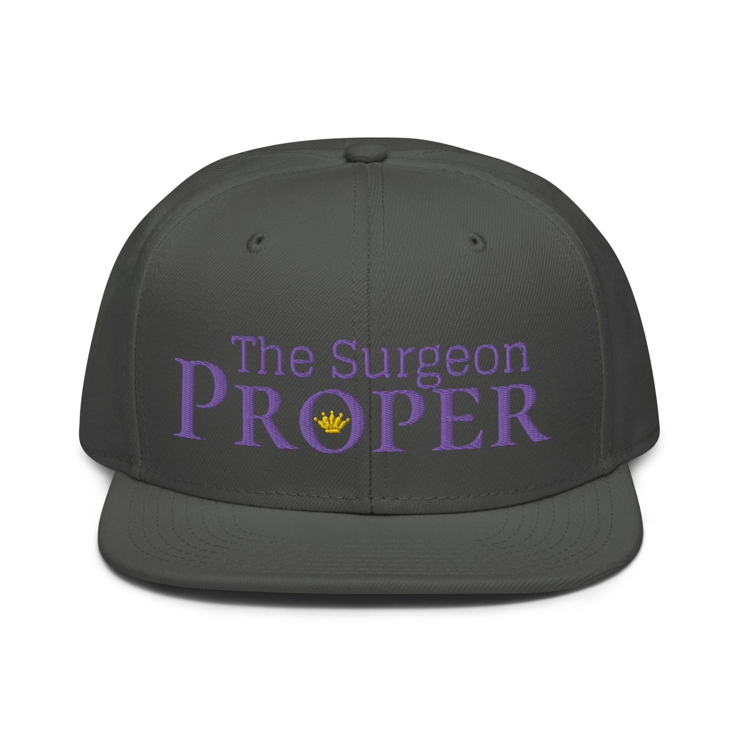 Proper The Surgeon Royal Combo (Purple/Purple/Gold) I Snapback Hat