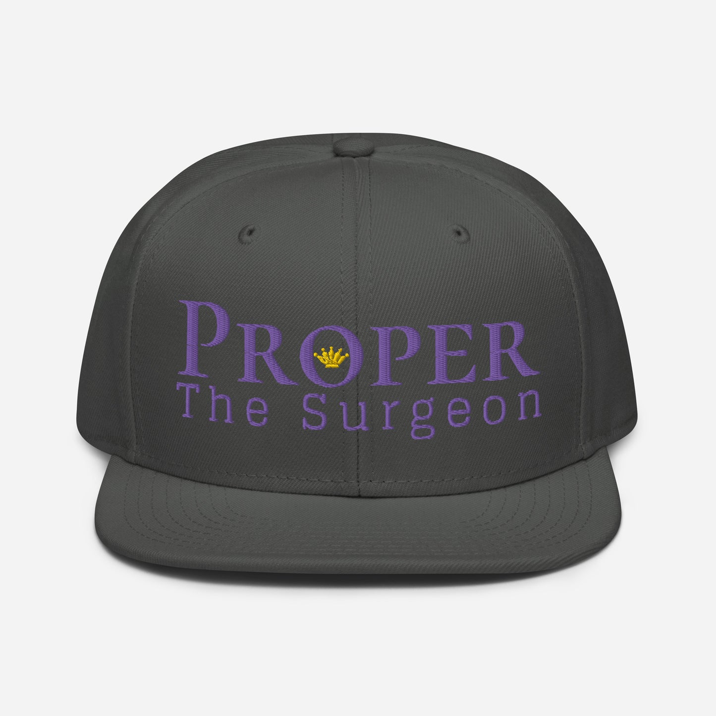 Proper The Surgeon Royal Combo (Lila/Lila/Gold) II Snapback-Mütze