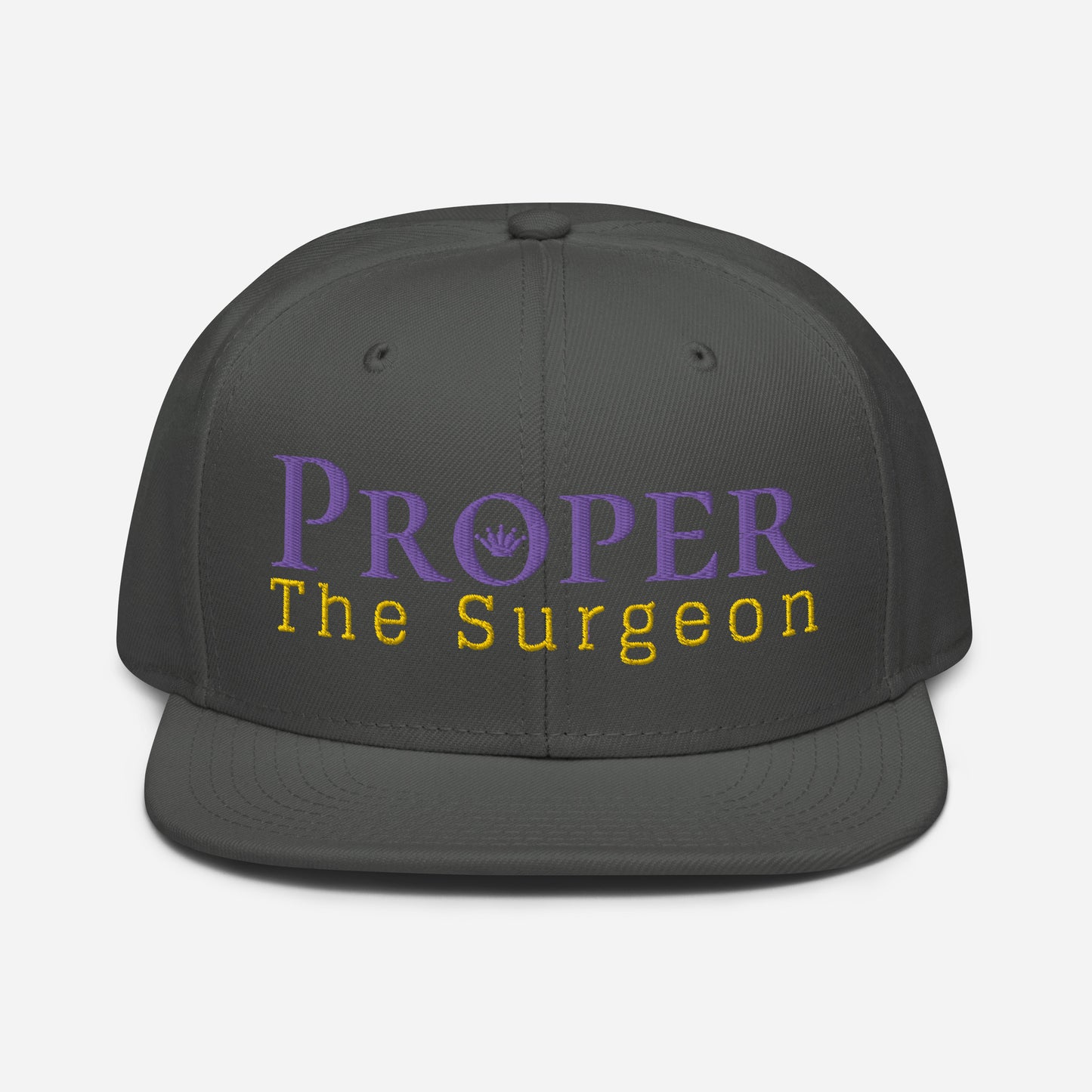 Proper The Surgeon Royal Combo (Purple/Gold/Purple) II Snapback Hat