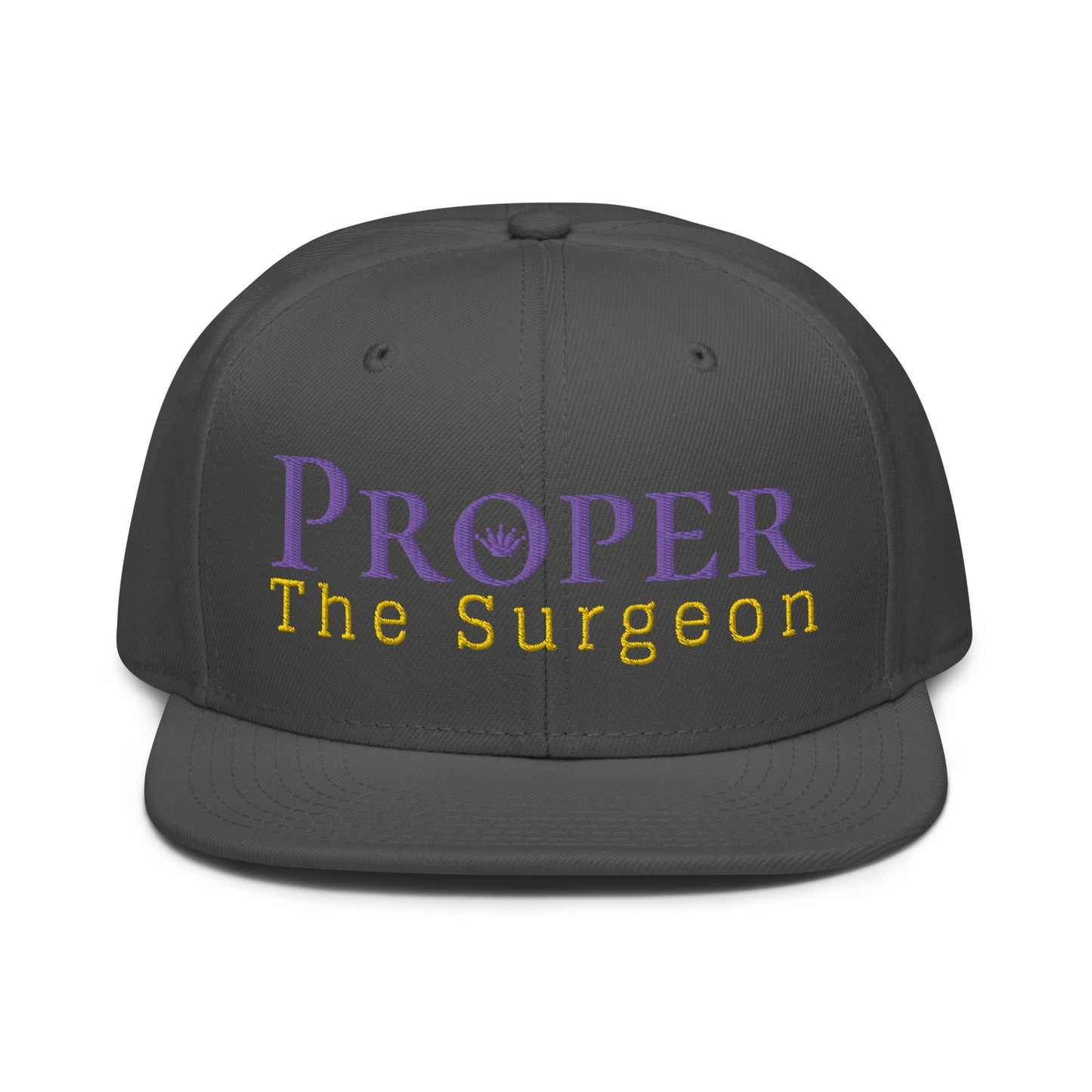 Proper The Surgeon Royal Combo (Purple/Gold/Purple) II Snapback Hat