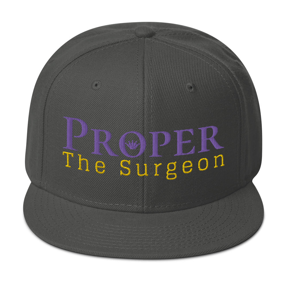 Proper The Surgeon Royal Combo (Purple/Gold/Purple) II Snapback Hat