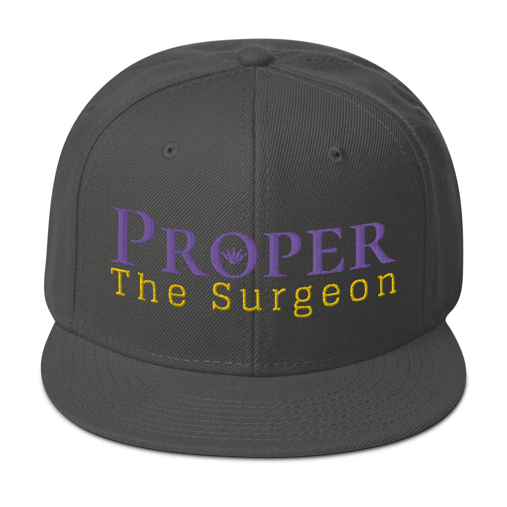Proper The Surgeon Royal Combo (Purple/Gold/Purple) II Snapback Hat