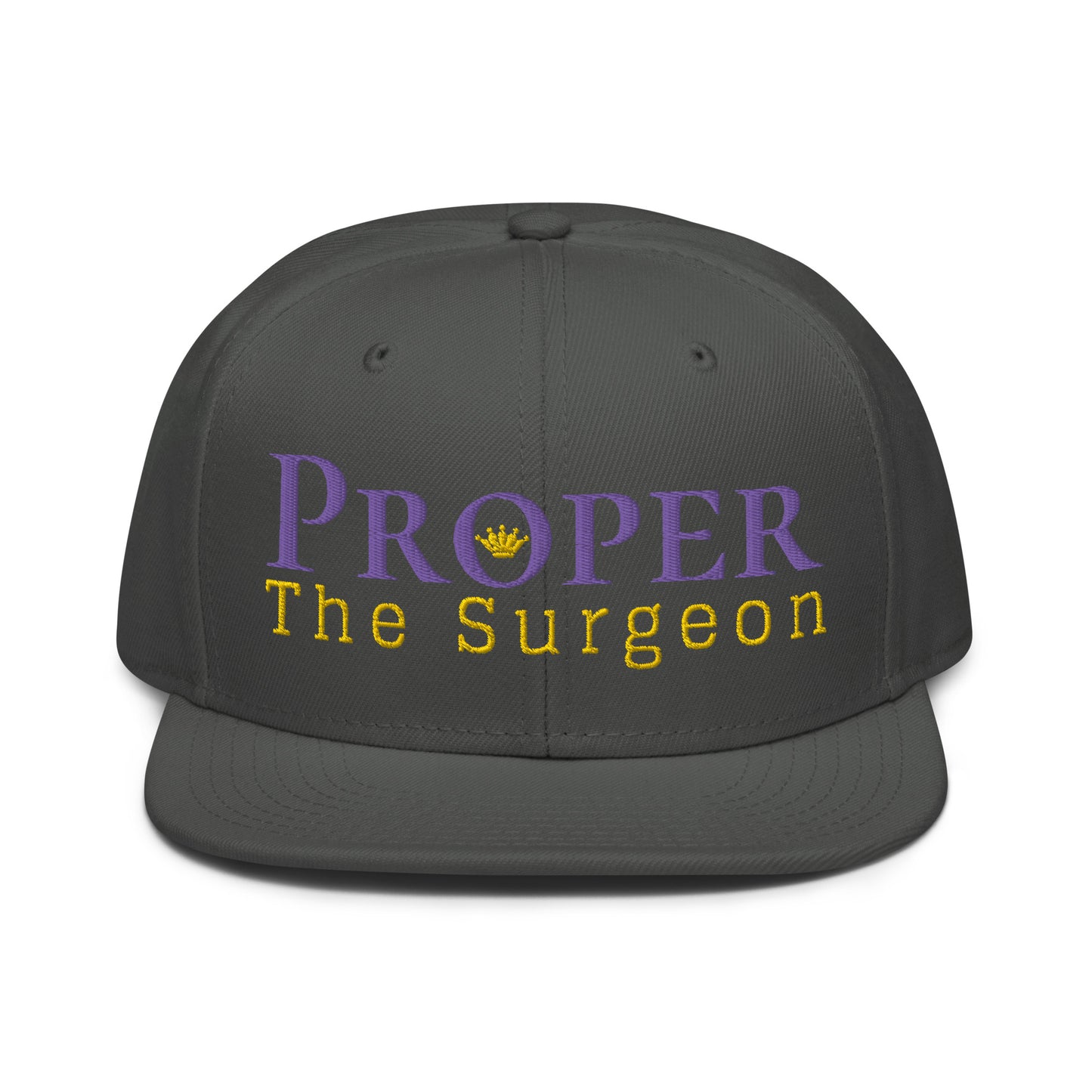 Proper The Surgeon Royal Combo (púrpura/oro/oro) II gorra snapback
