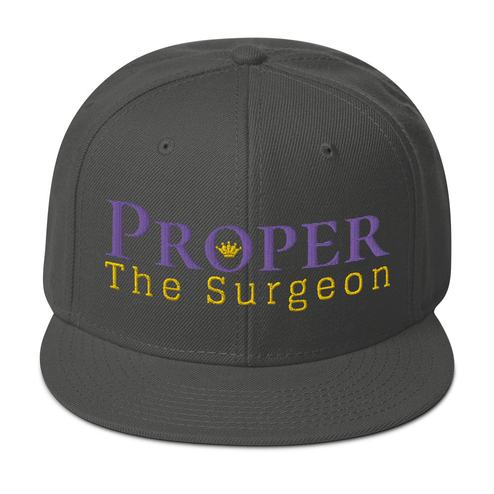 Proper The Surgeon Royal Combo (púrpura/oro/oro) II gorra snapback