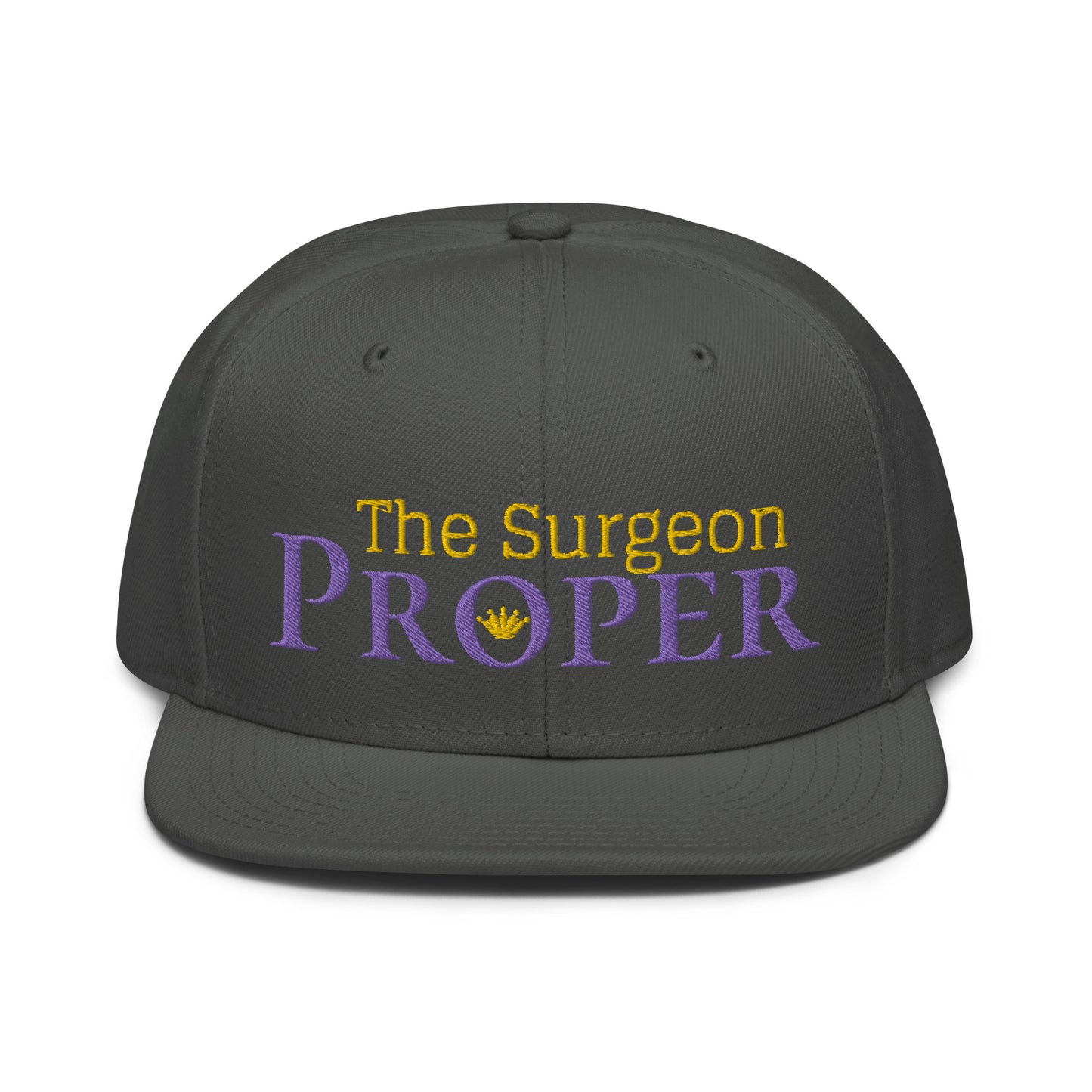 Proper The Surgeon Royal Combo (Purple/Gold/Gold) I Snapback Hat