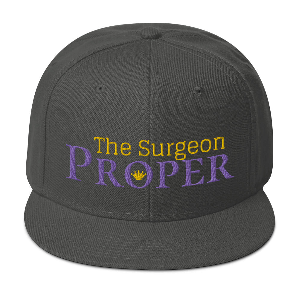 Proper The Surgeon Royal Combo (Purple/Gold/Gold) I Snapback Hat