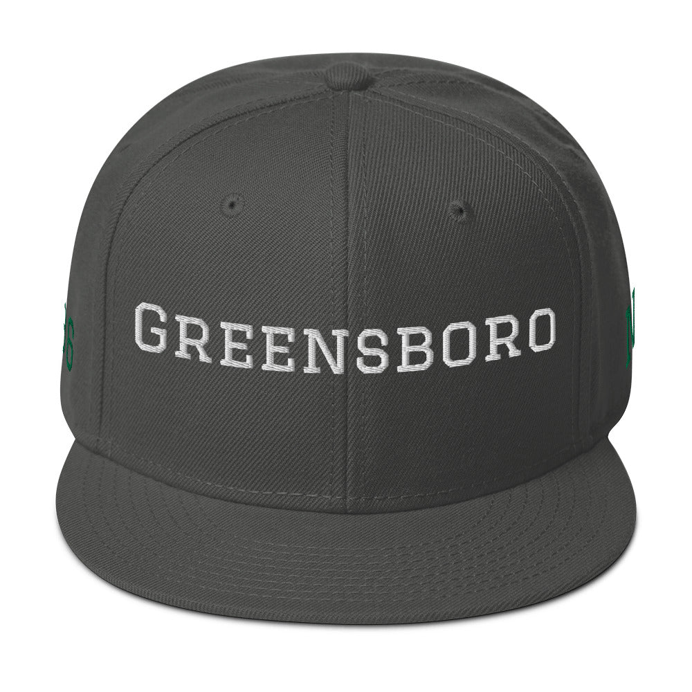 Greensboro ‘White/Kelly Green’ (Snapback)