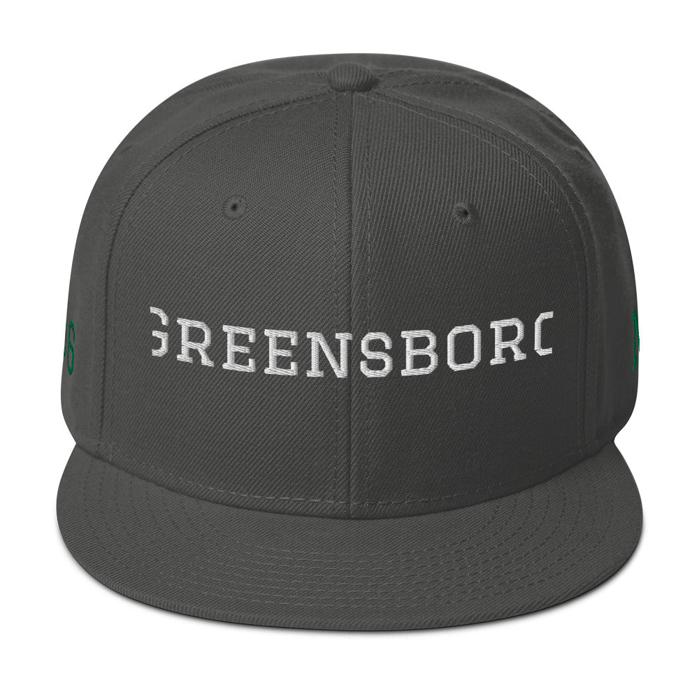 Greensboro ‘White/Kelly Green’ (Snapback)