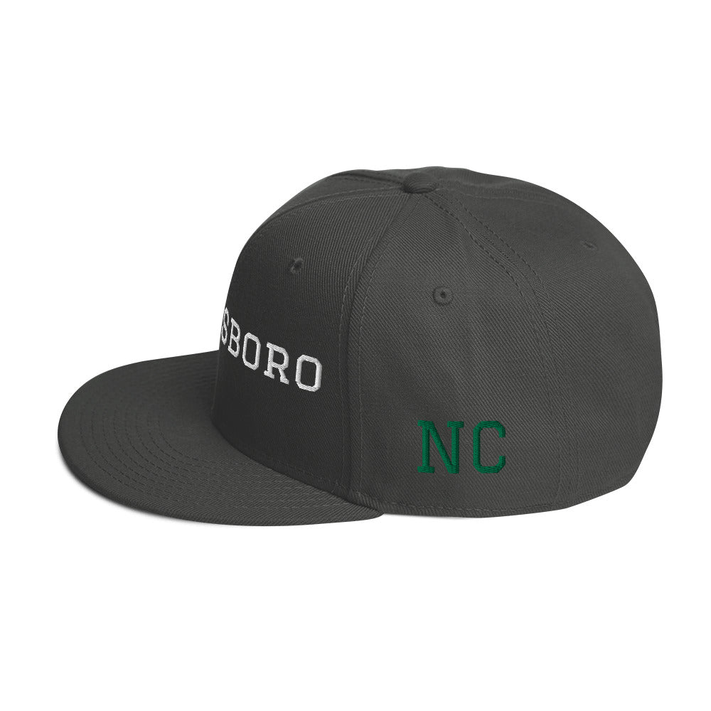 Greensboro ‘White/Kelly Green’ (Snapback)