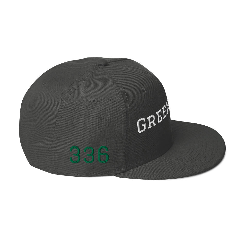 Greensboro ‘White/Kelly Green’ (Snapback)