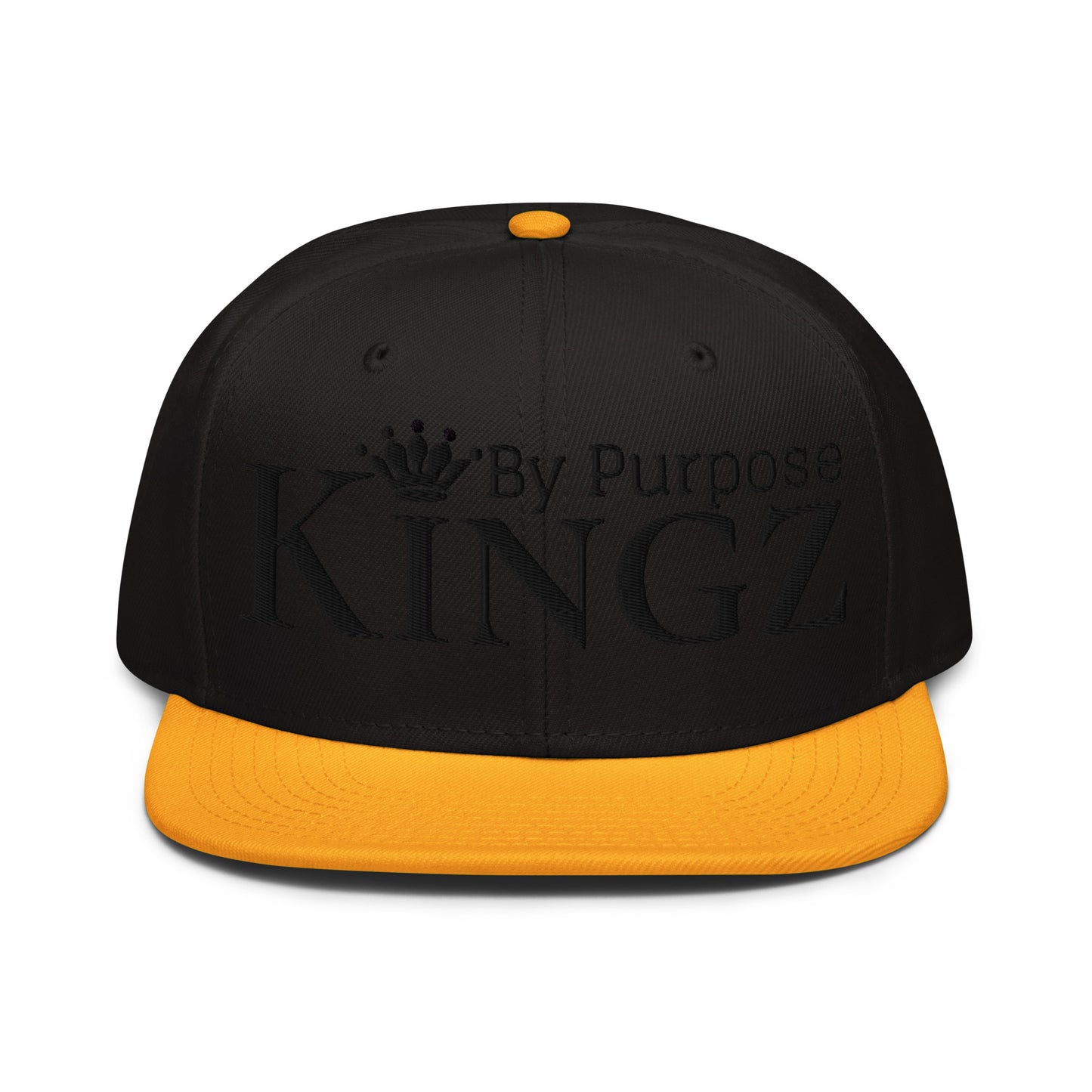 Snapback-Kappe „Kingz By Purpose“ in Schwarz