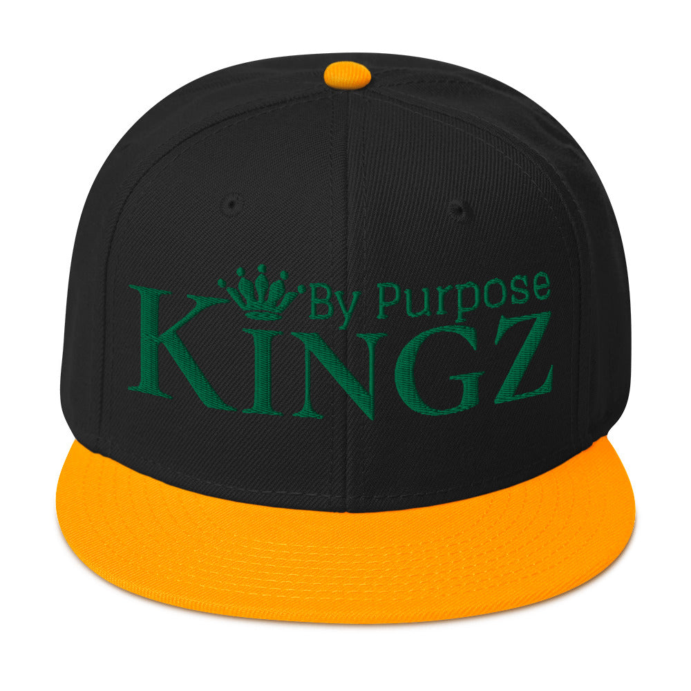 Kingz By Purpose Kelly Green Snapback
