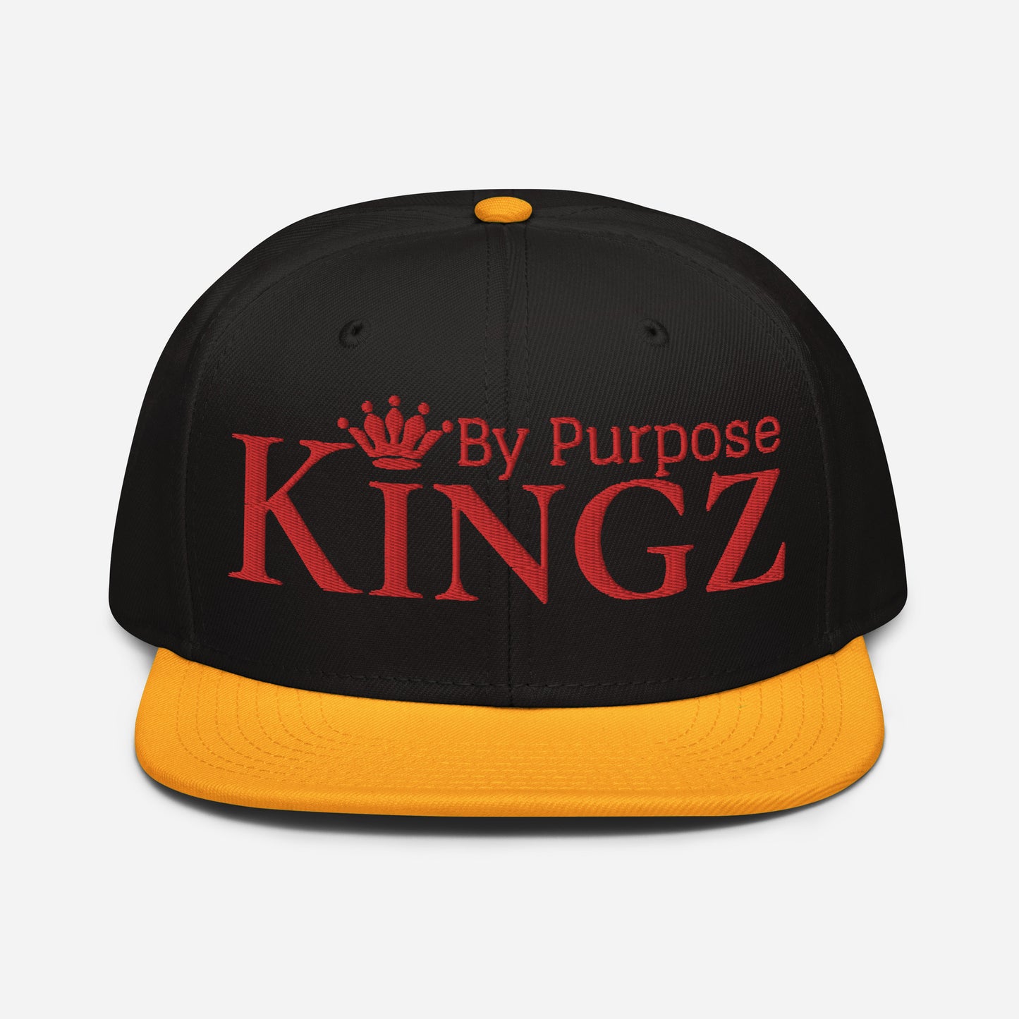 Kingz By Purpose Snapback-Kappe „Wolfpack“ in Rot