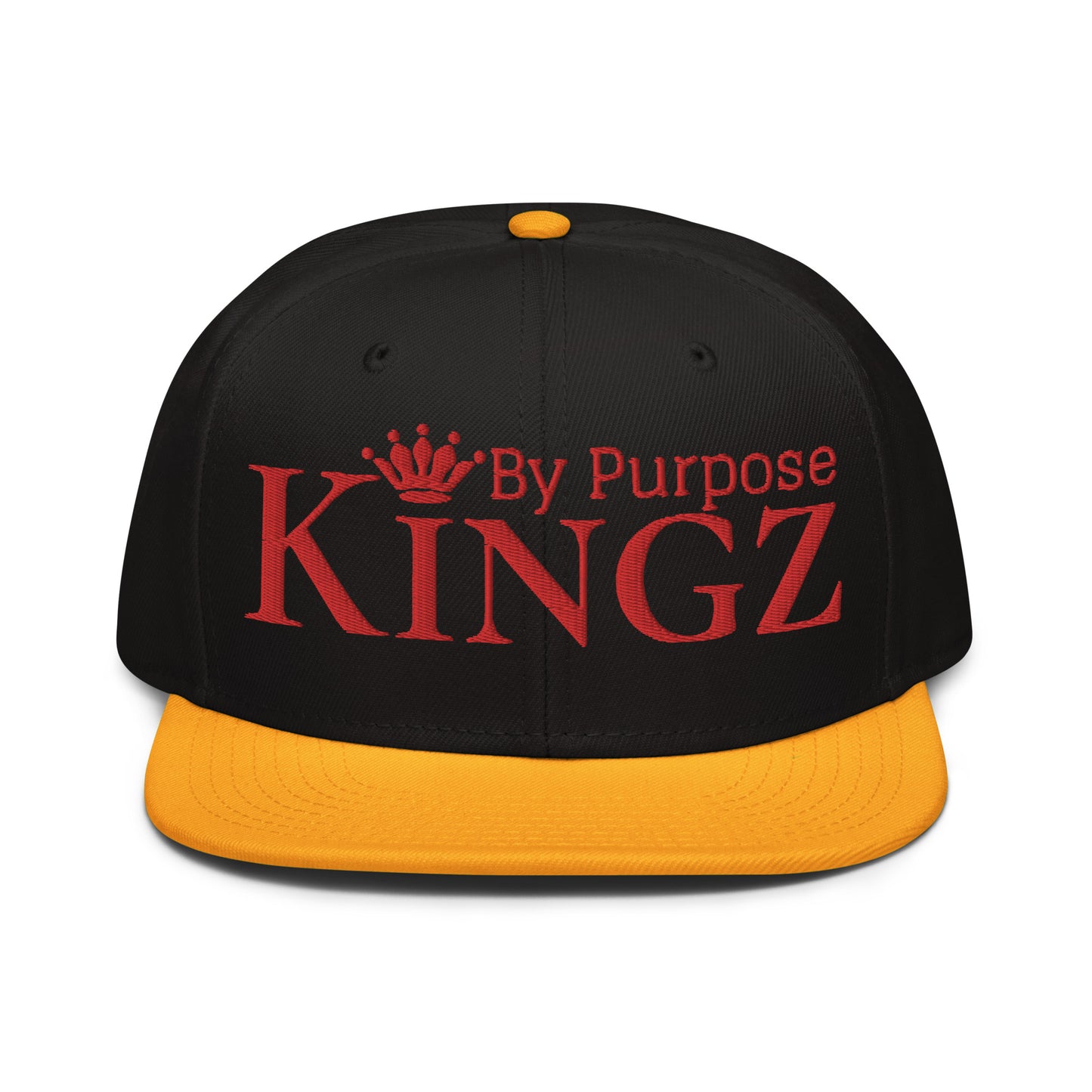 Kingz By Purpose Snapback-Kappe „Wolfpack“ in Rot