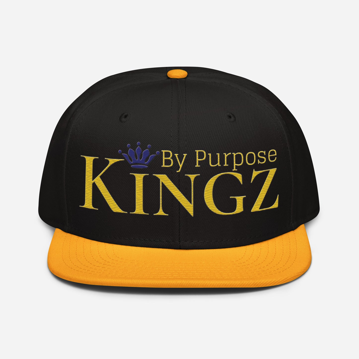 Kingz By Purpose Royal Combo (Gold/Gold/Purple) Snapback