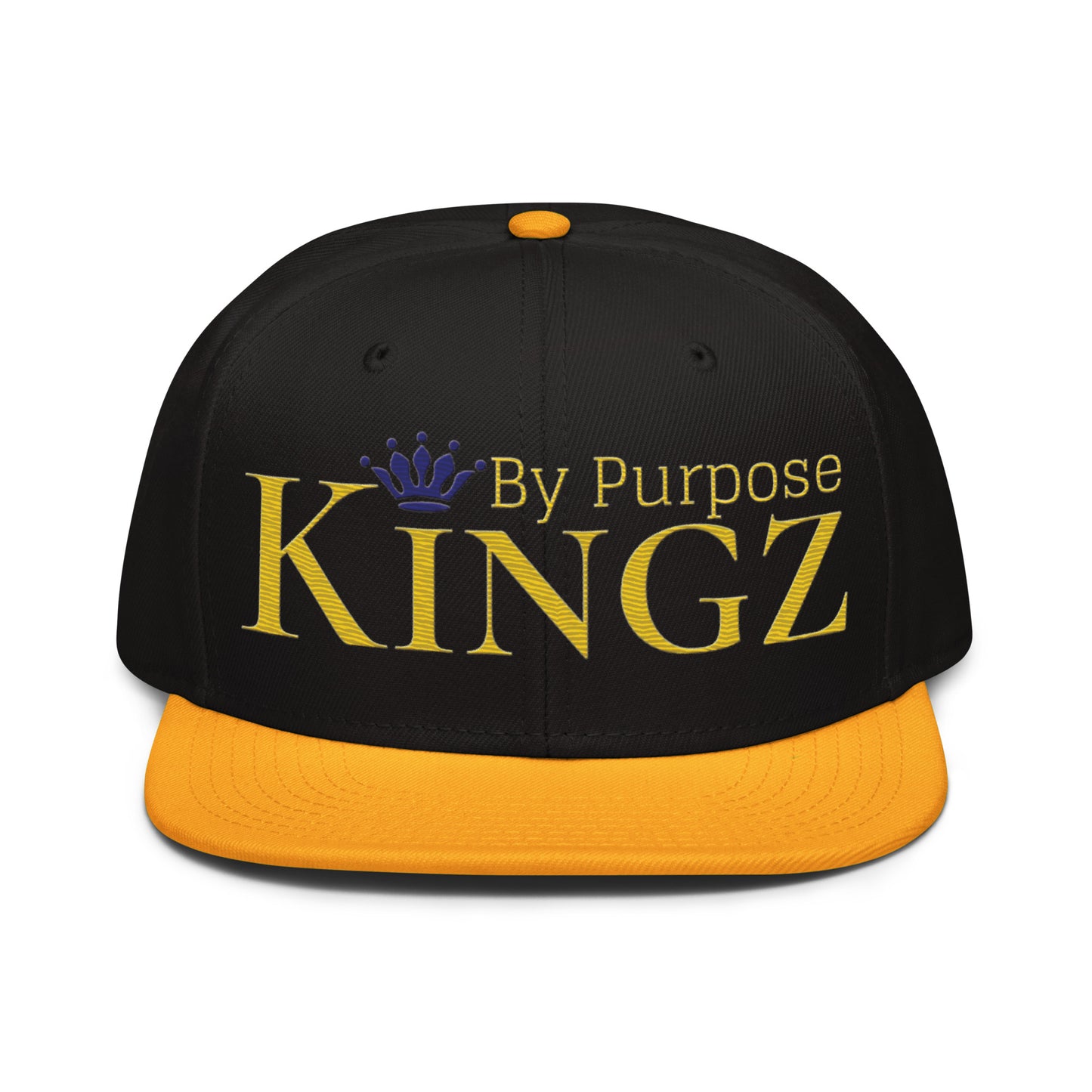 Kingz By Purpose Royal Combo (Gold/Gold/Purple) Snapback