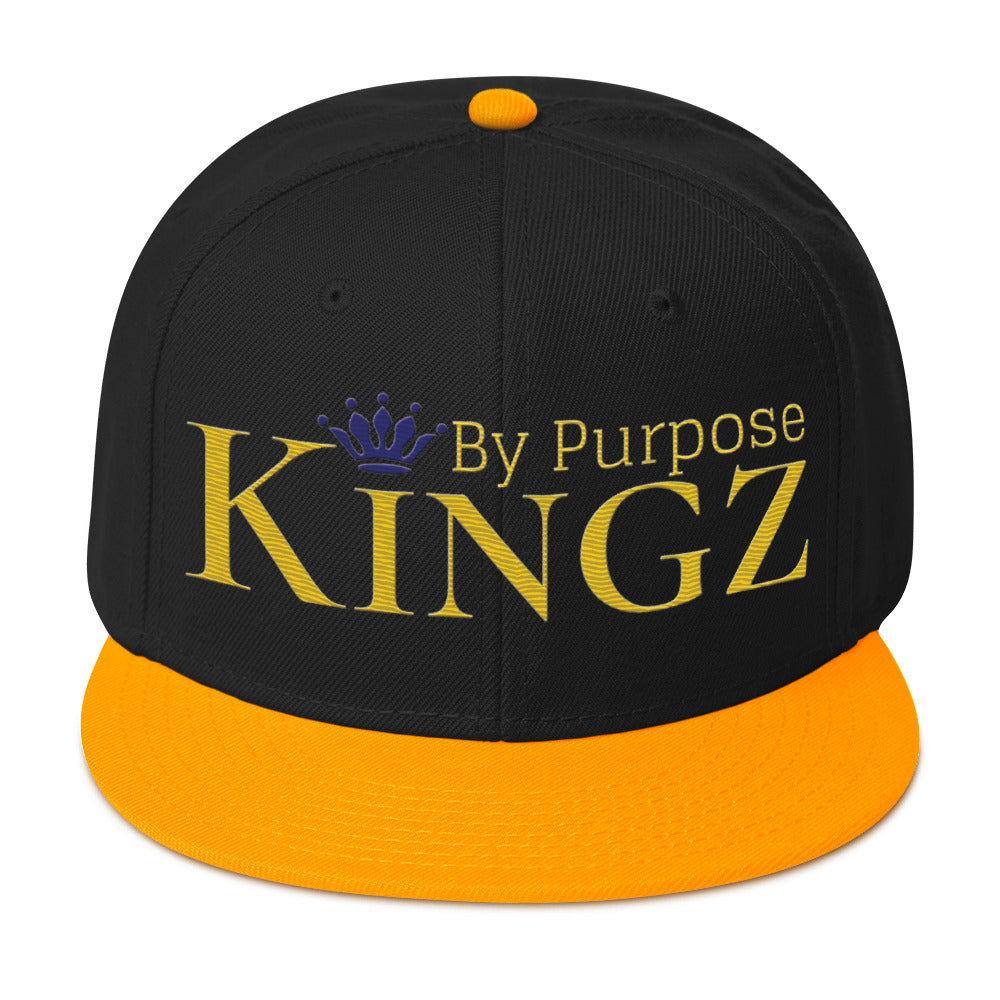 Kingz By Purpose Royal Combo (Gold/Gold/Purple) Snapback