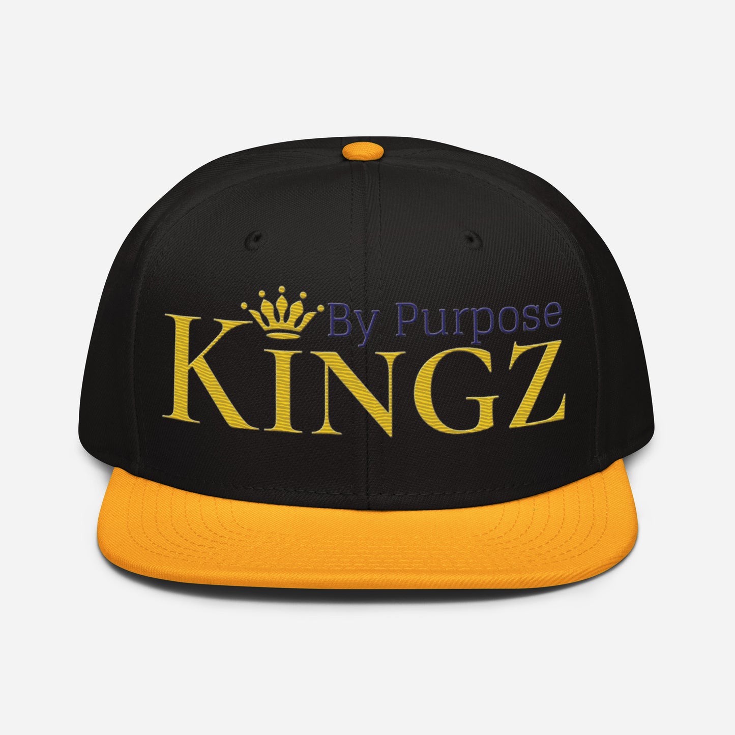 Kingz By Purpose Royal Combo (Gold/Purple/Gold) Snapback