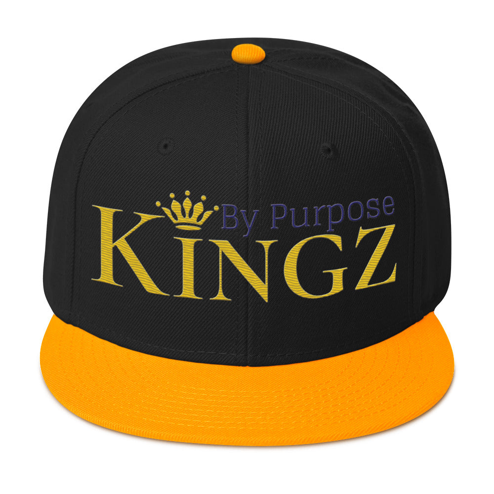 Kingz By Purpose Royal Combo (Gold/Purple/Gold) Snapback
