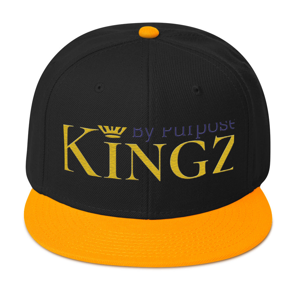 Kingz By Purpose Royal Combo (Gold/Purple/Gold) Snapback