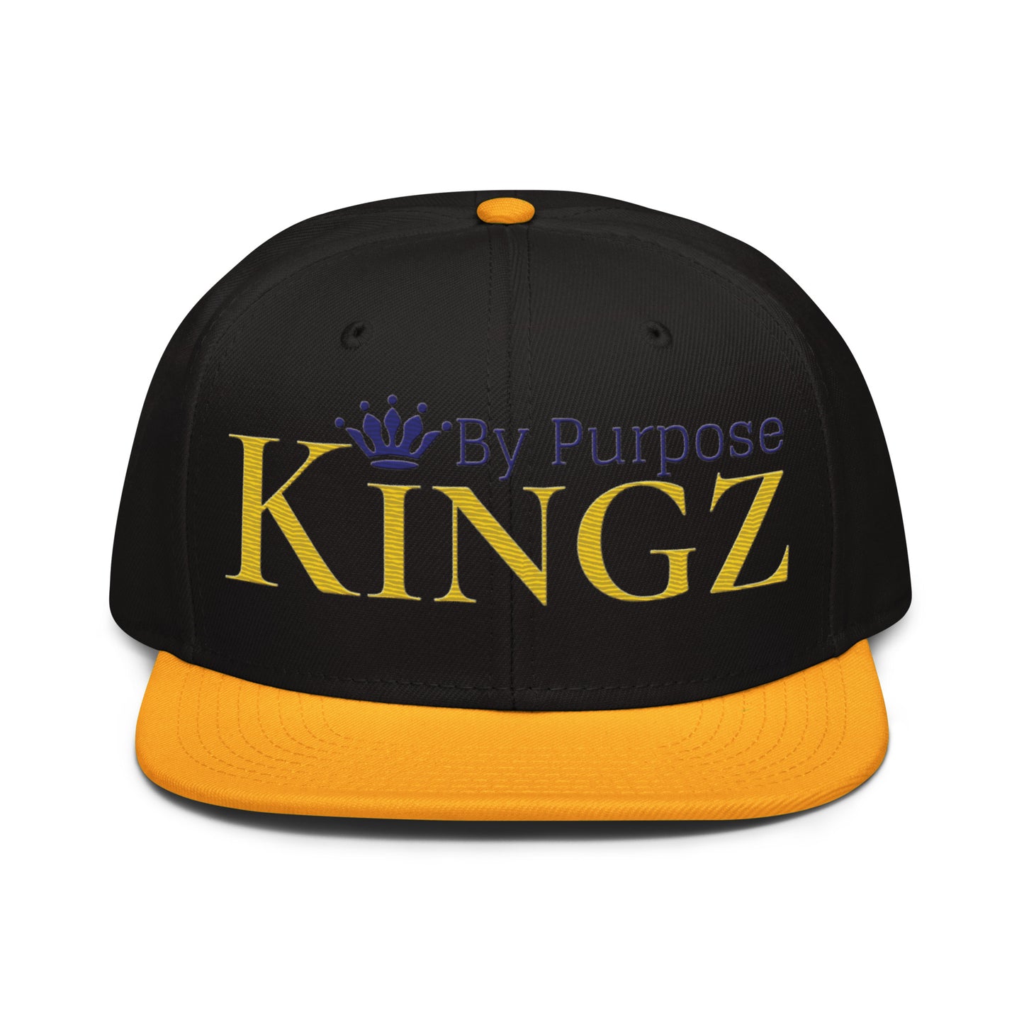 Kingz By Purpose Royal Combo (Gold/Purple/Purple) Snapback