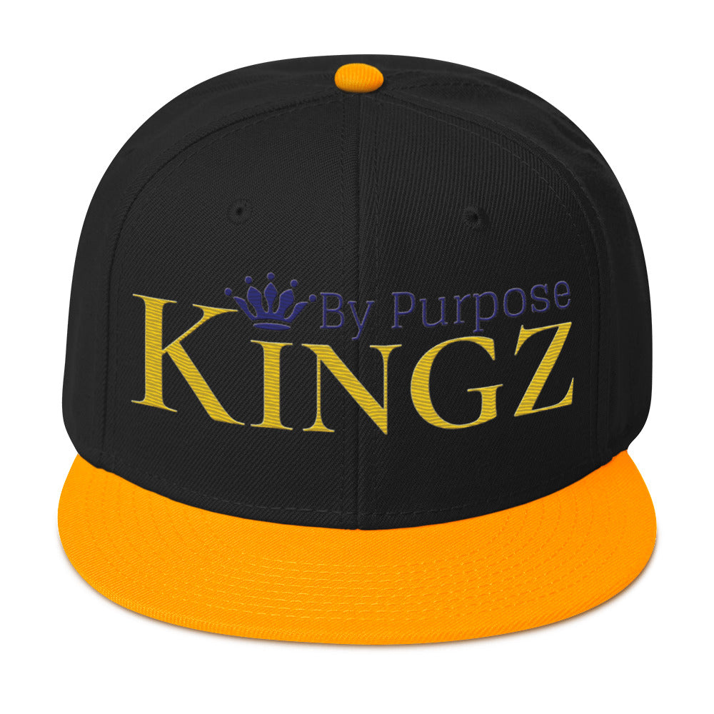 Kingz By Purpose Royal Combo (Gold/Purple/Purple) Snapback