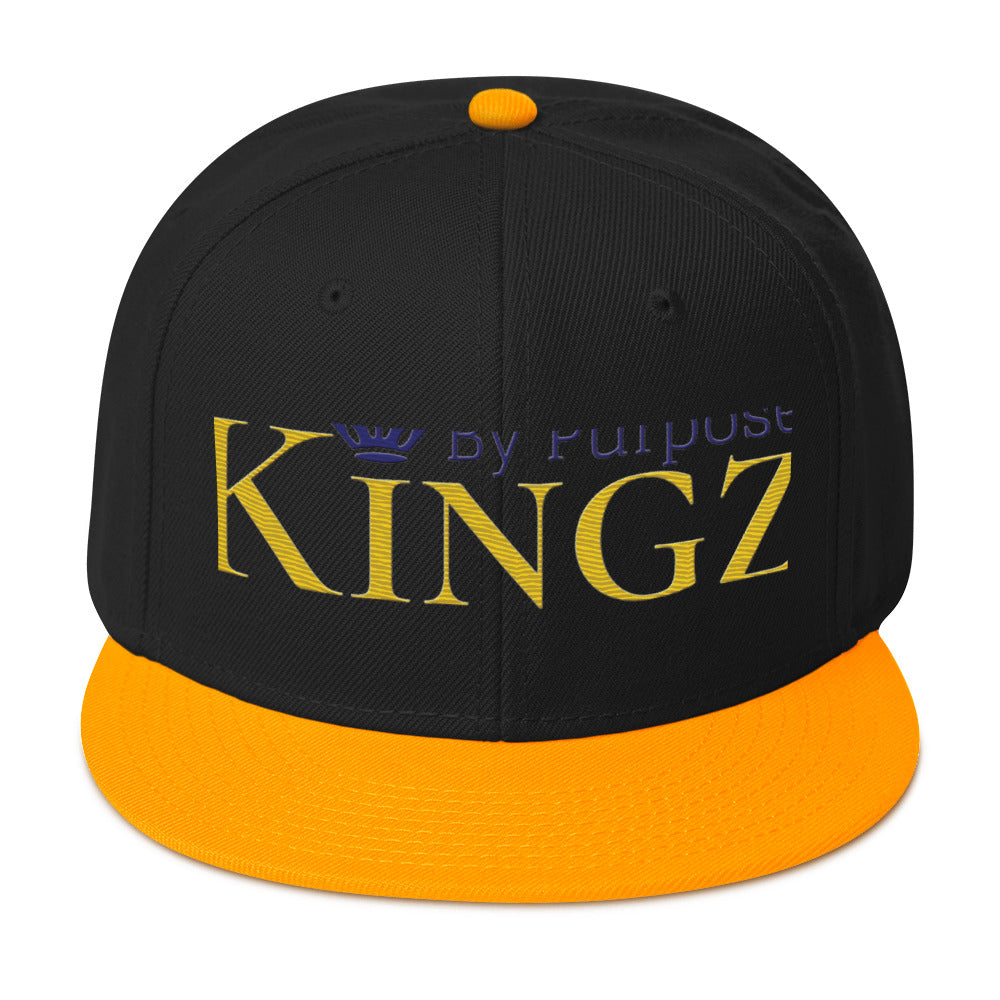 Kingz By Purpose Royal Combo (Gold/Purple/Purple) Snapback