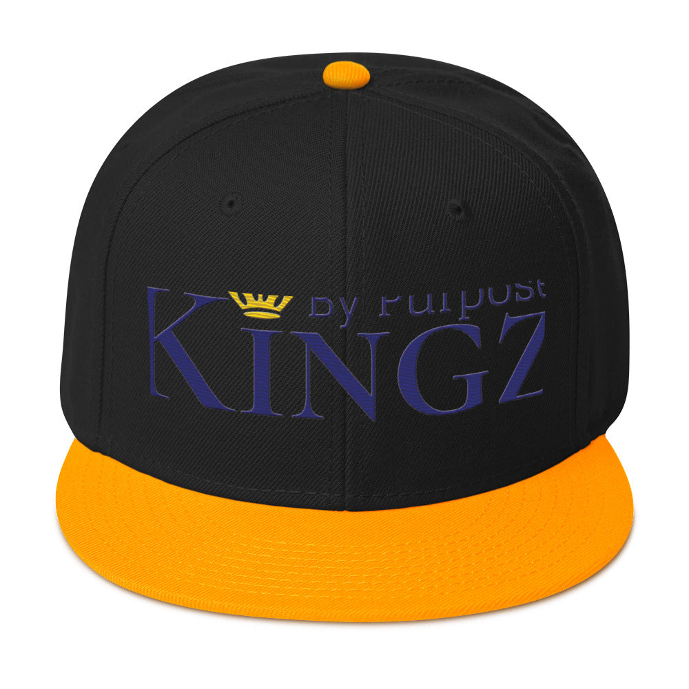 Kingz By Purpose Royal Combo (Purple/Purple/Gold) Snapback