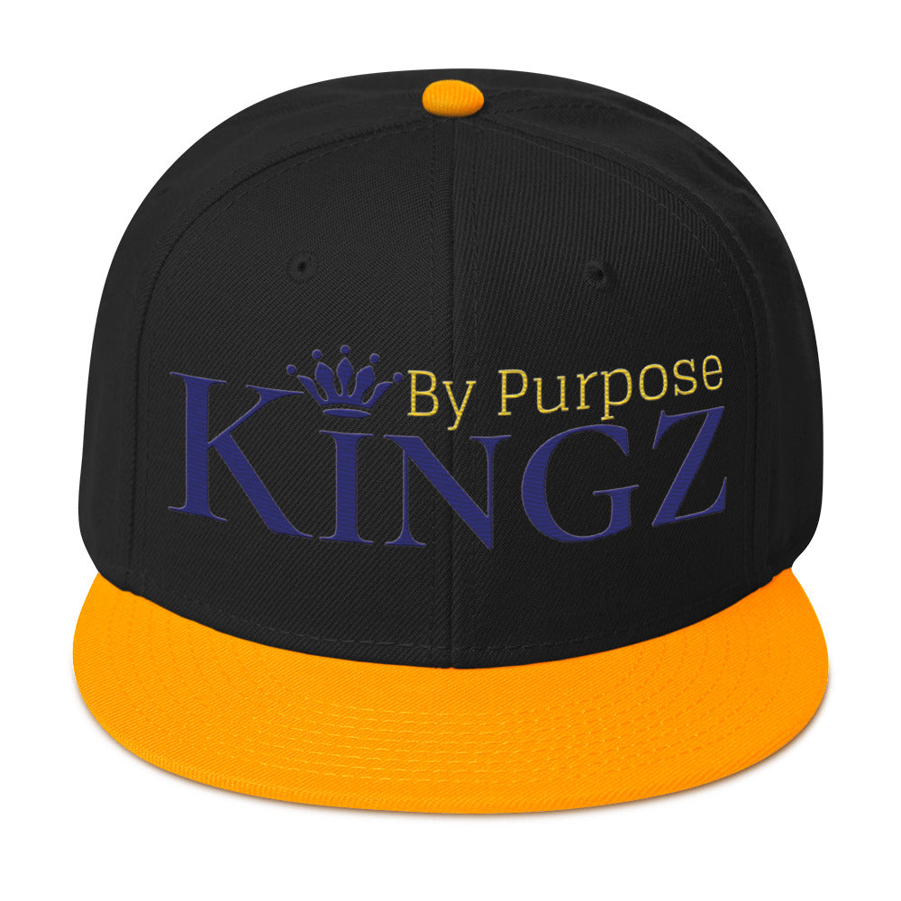 Kingz By Purpose Royal Combo (Purple/Gold/Purple) Snapback