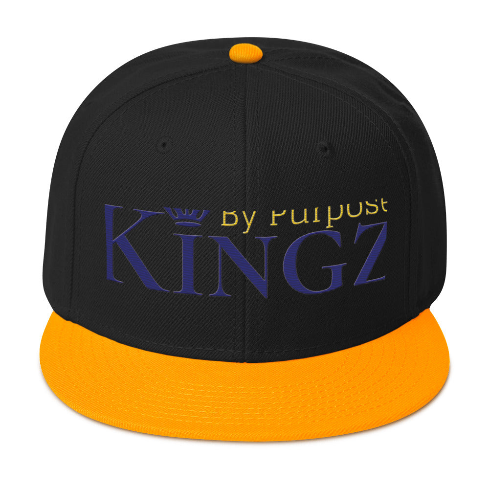 Kingz By Purpose Royal Combo (Purple/Gold/Purple) Snapback
