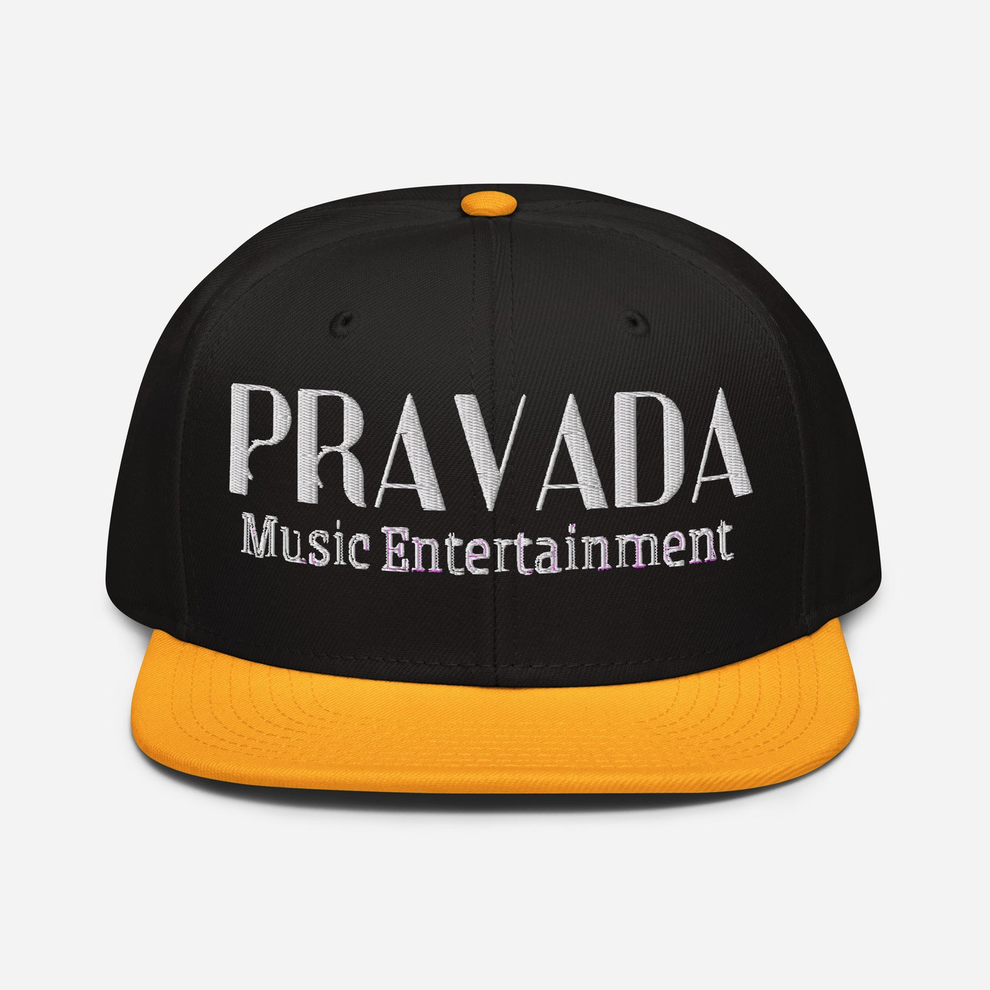 Pravada Music Entertainment White (Snapback)