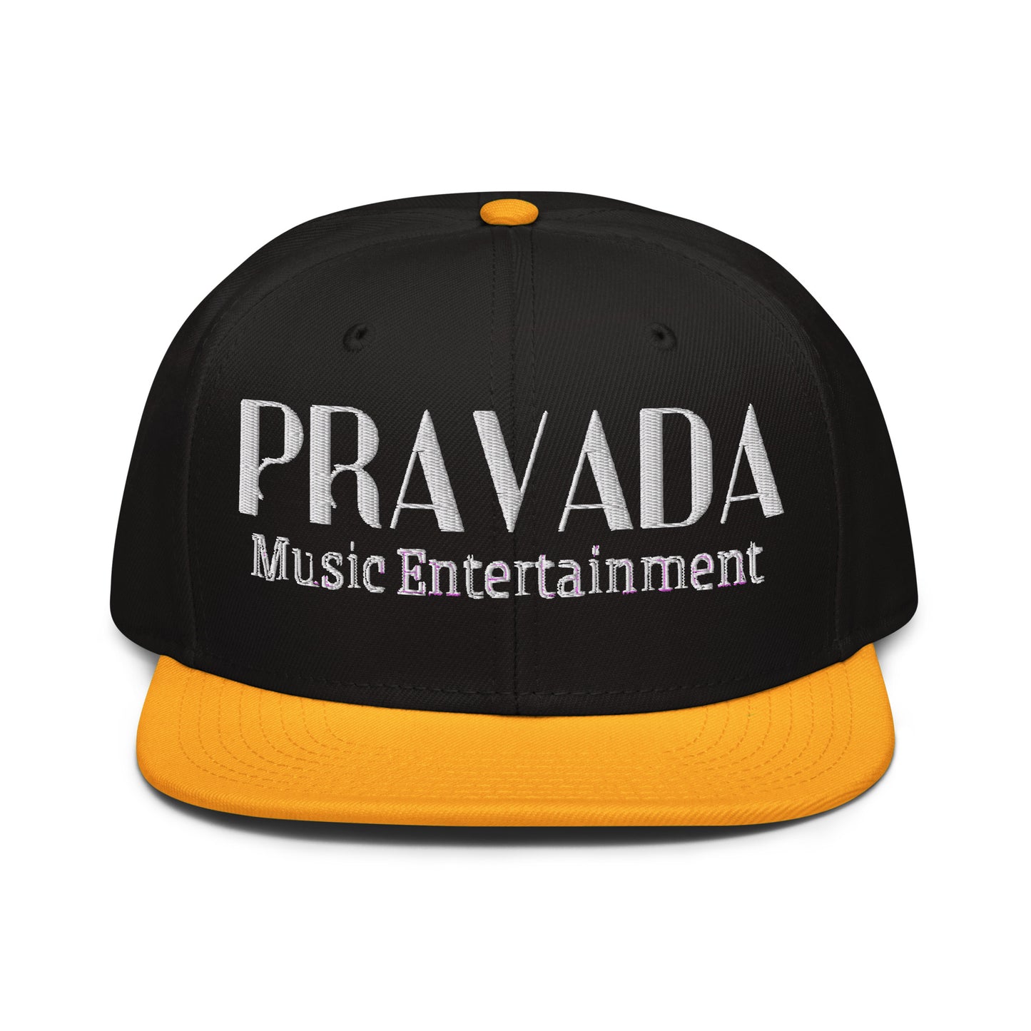 Pravada Music Entertainment White (Snapback)