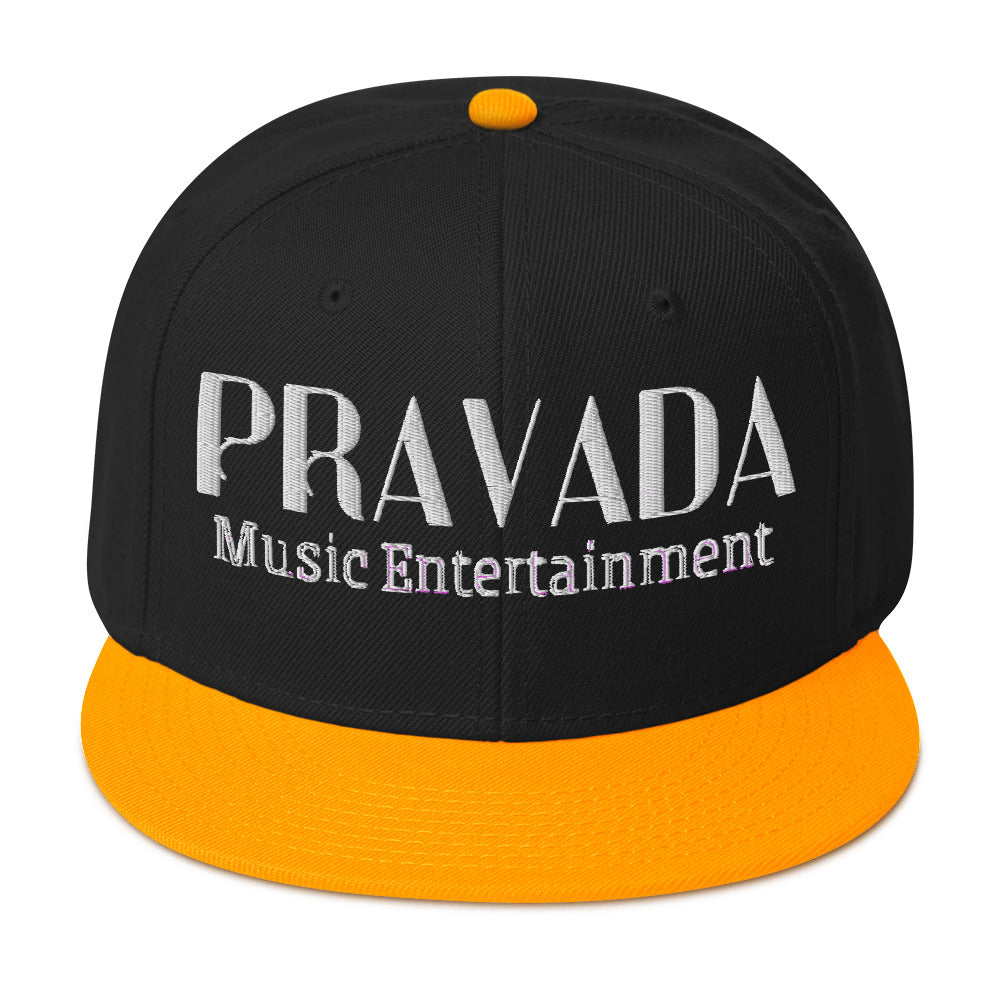 Pravada Music Entertainment White (Snapback)