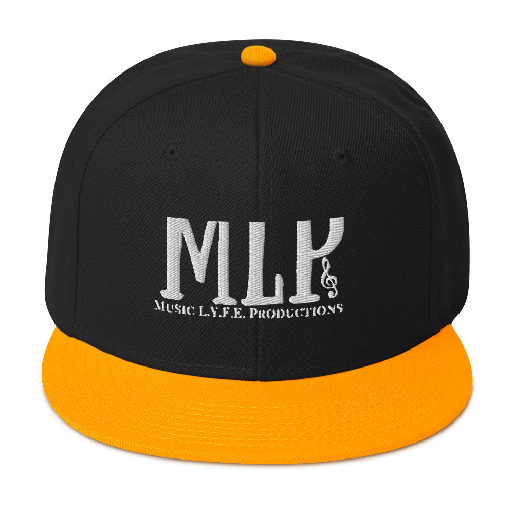 Music L.Y.F.E. Productions White (Snapback)