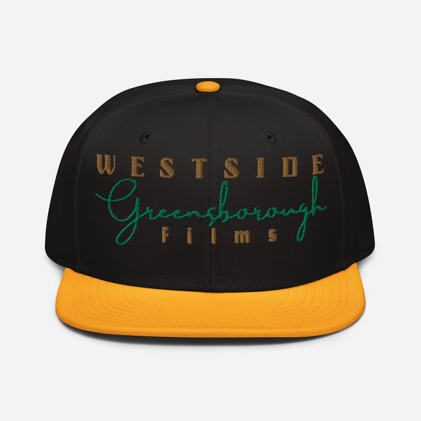 Westside Greensborough Films Old Gold/Kelly Green (Snapback)