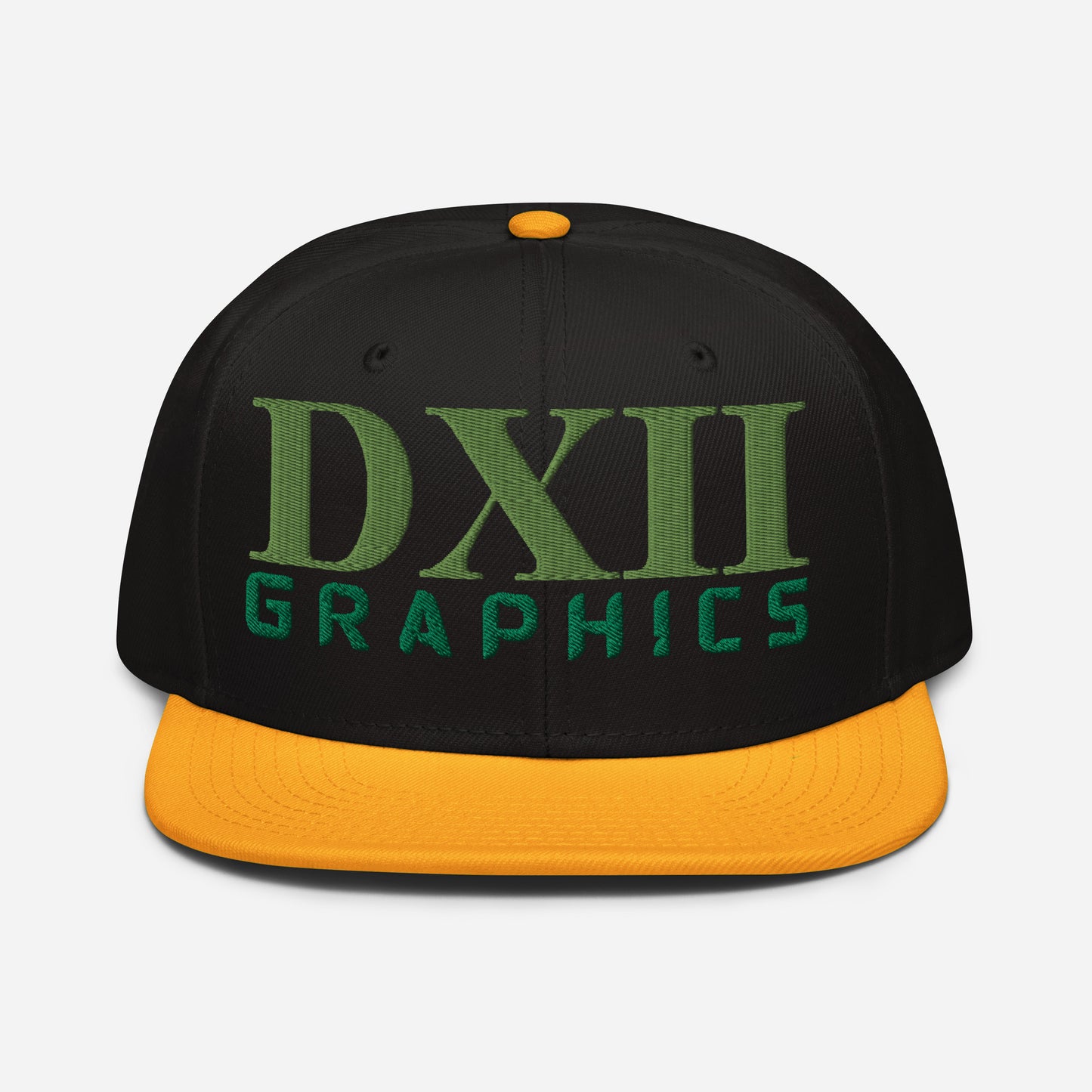 DXII/512 Graphics Kiwi Green/Kelly Green (Snapback)