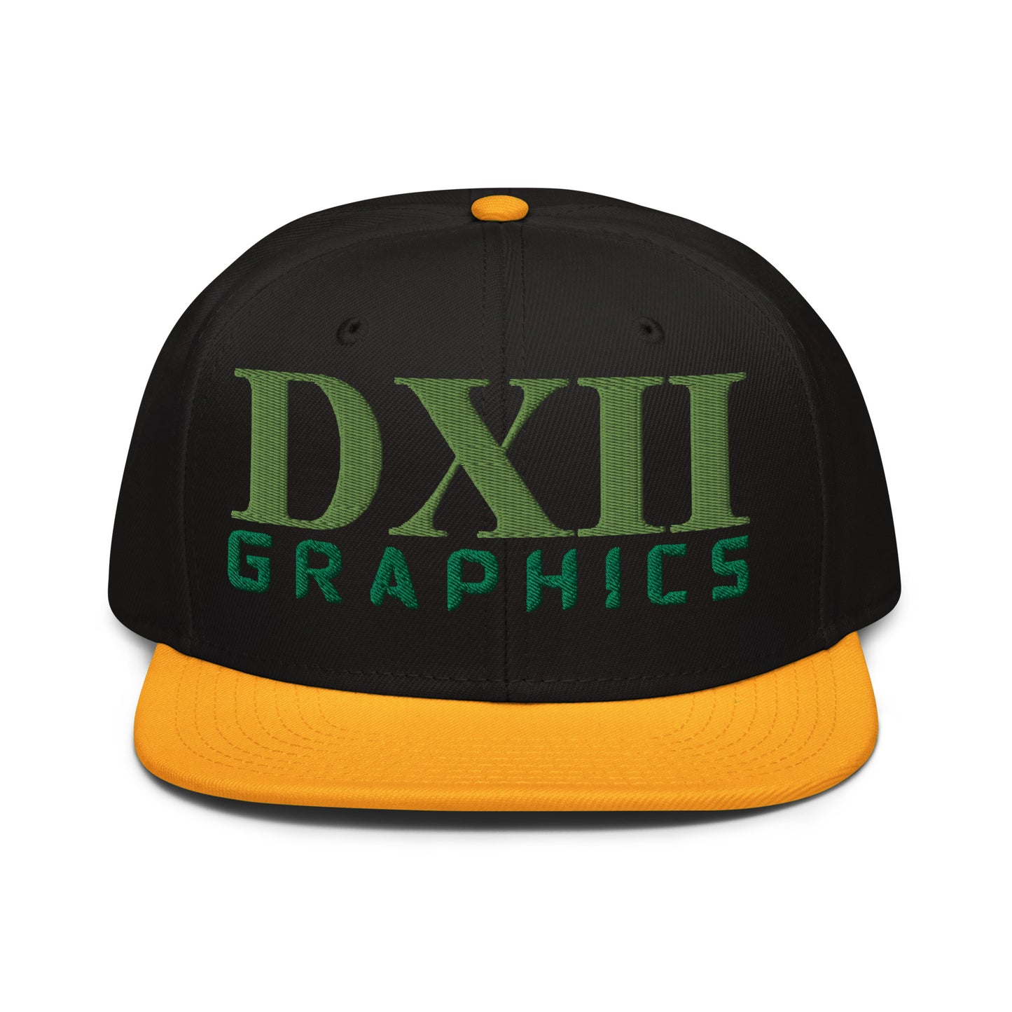 DXII/512 Graphics Kiwi Green/Kelly Green (Snapback)