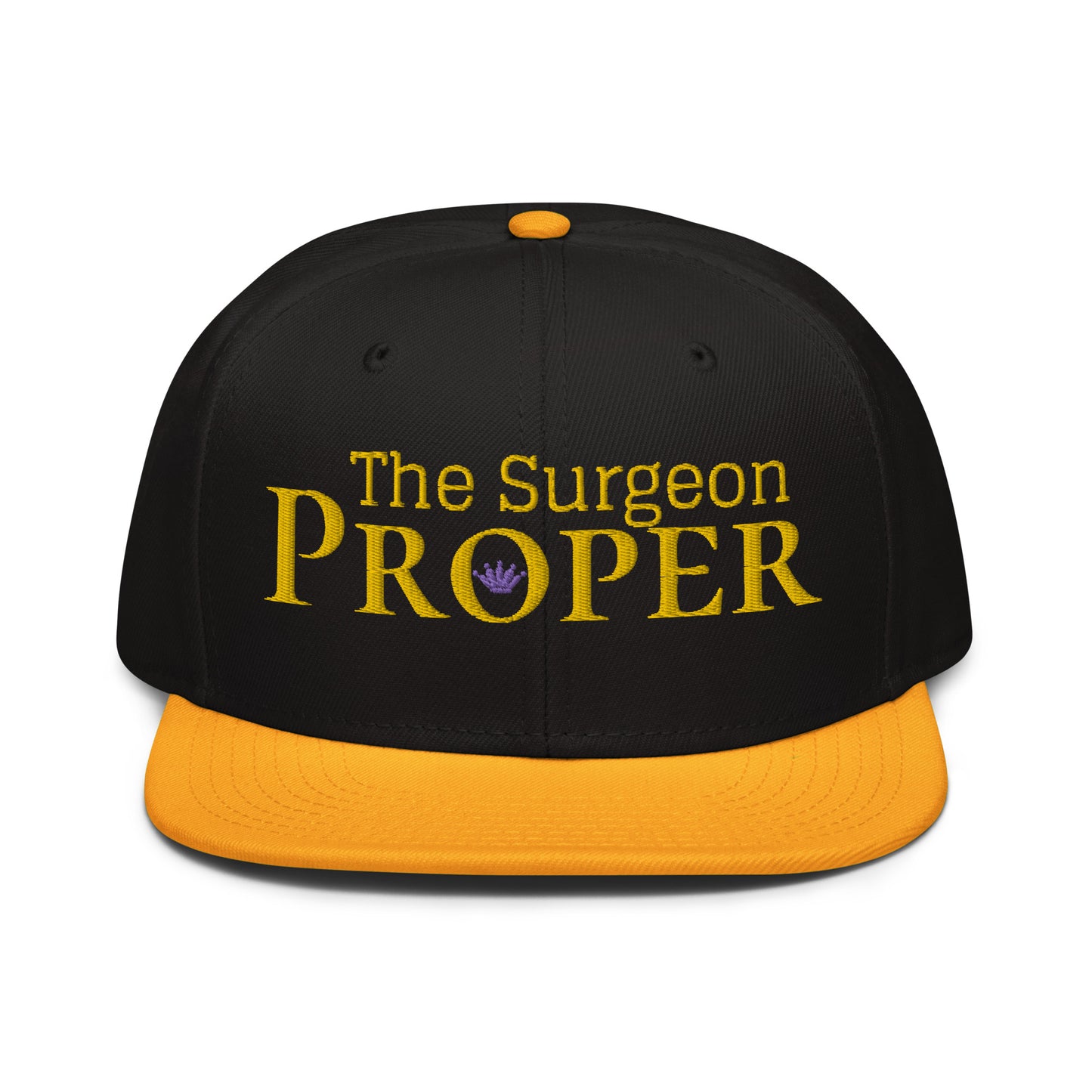 Proper The Surgeon Royal Combo (Gold/Gold/Purple) I Snapback Hat