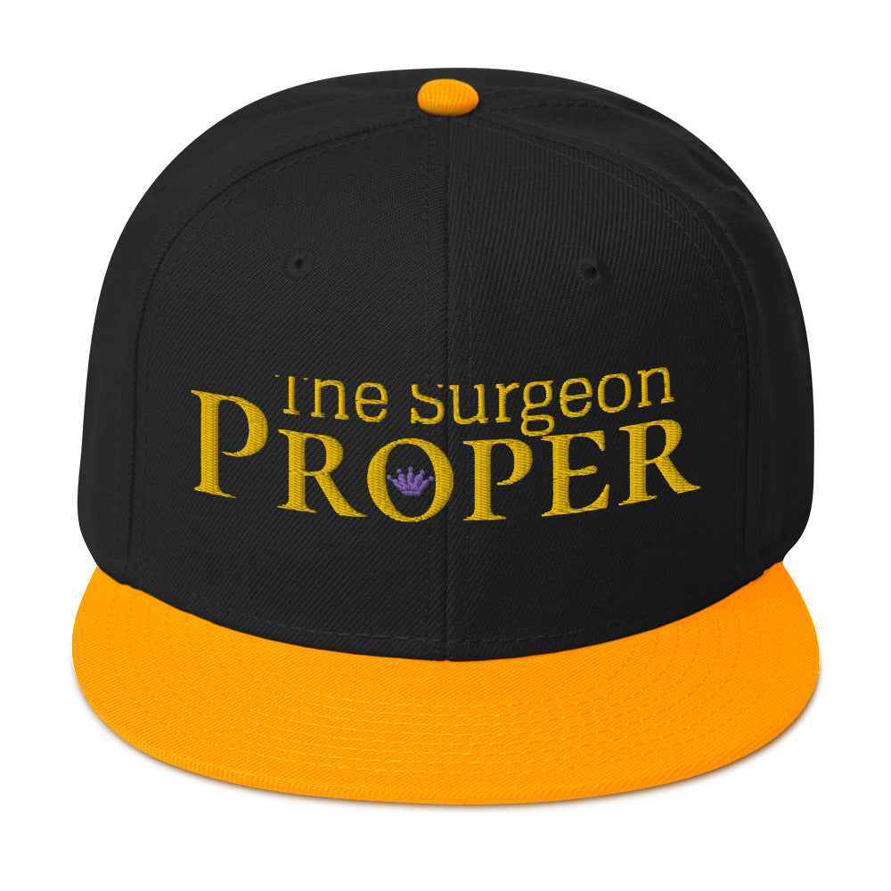 Proper The Surgeon Royal Combo (Gold/Gold/Purple) I Snapback Hat