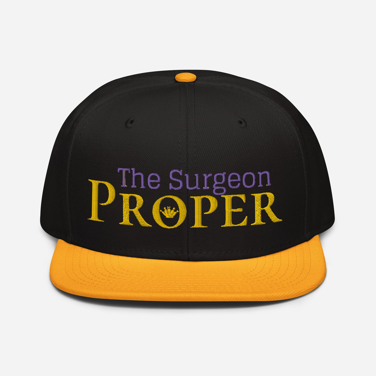 Proper The Surgeon Royal Combo (Gold/Purple/Gold) I Snapback Hat