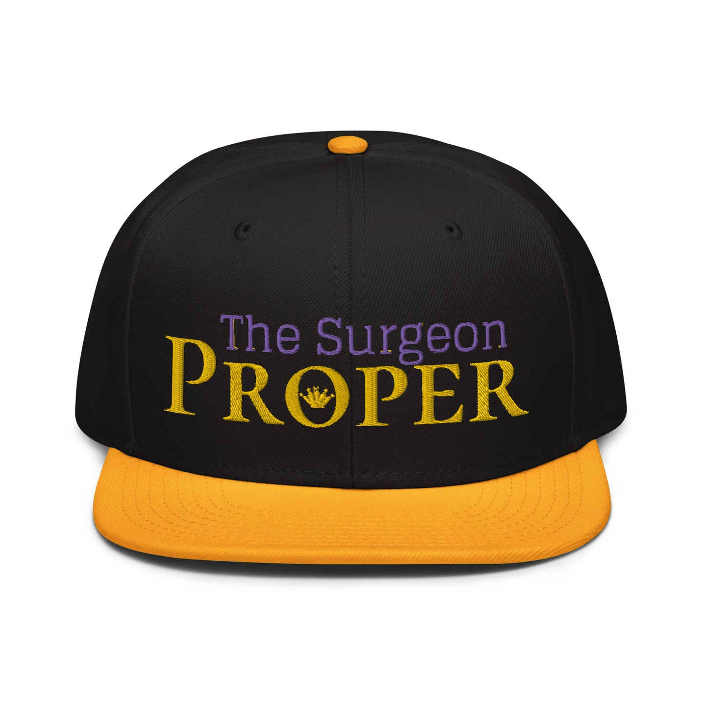 Proper The Surgeon Royal Combo (Gold/Purple/Gold) I Snapback Hat