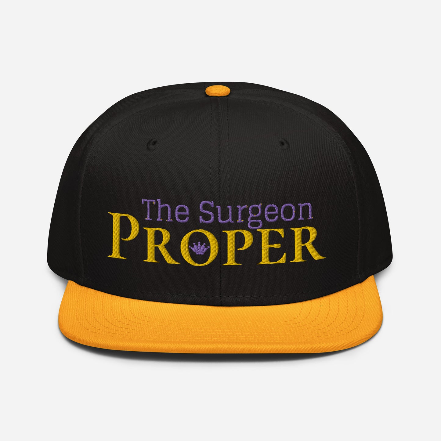 Proper The Surgeon Royal Combo (Gold/Purple/Purple) I Snapback Hat