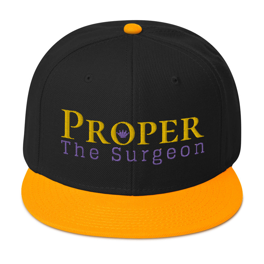 Proper The Surgeon Royal Combo (Gold/Lila/Lila) II Snapback-Kappe
