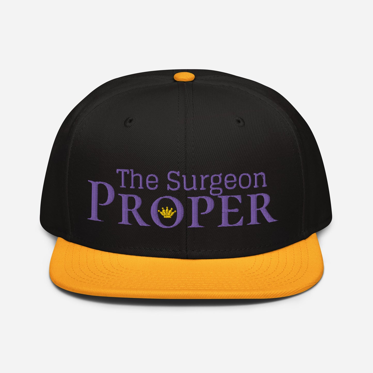 Proper The Surgeon Royal Combo (Purple/Purple/Gold) I Snapback Hat