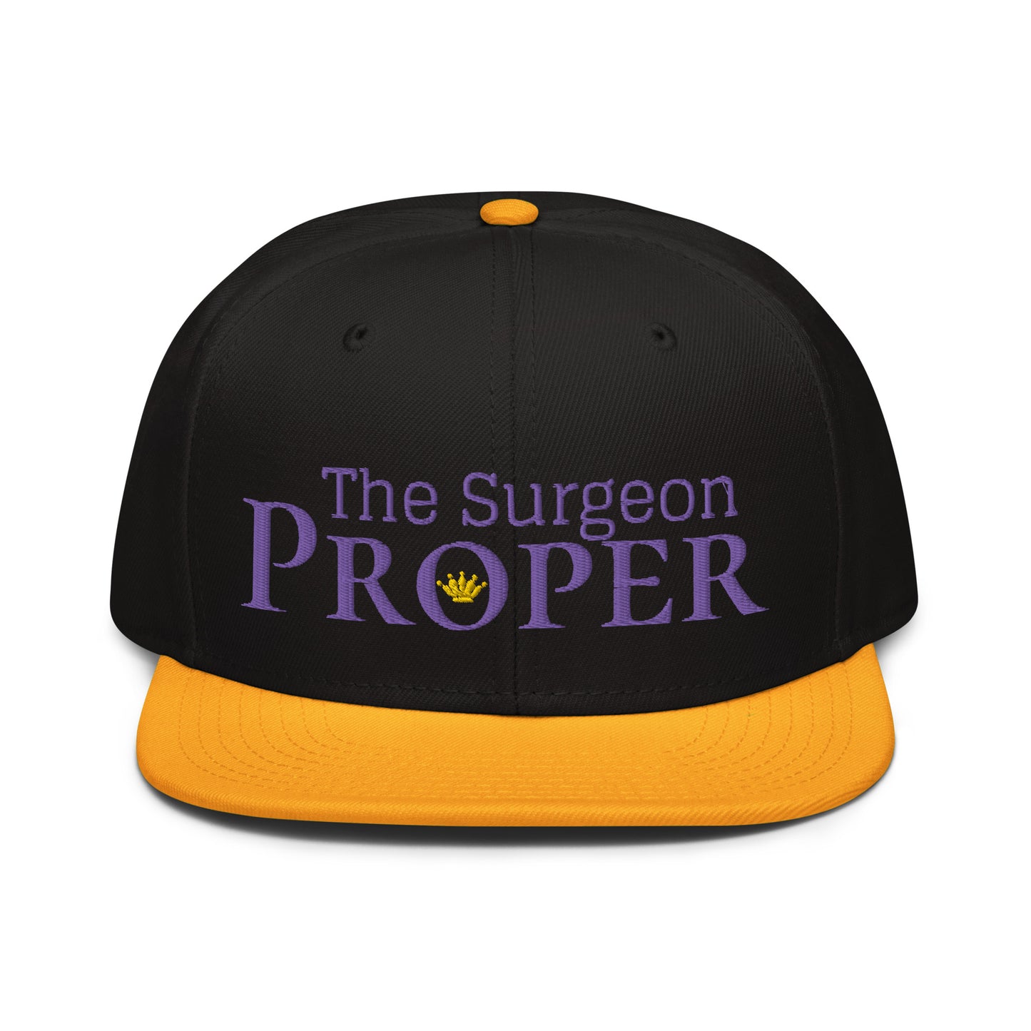 Proper The Surgeon Royal Combo (Purple/Purple/Gold) I Snapback Hat