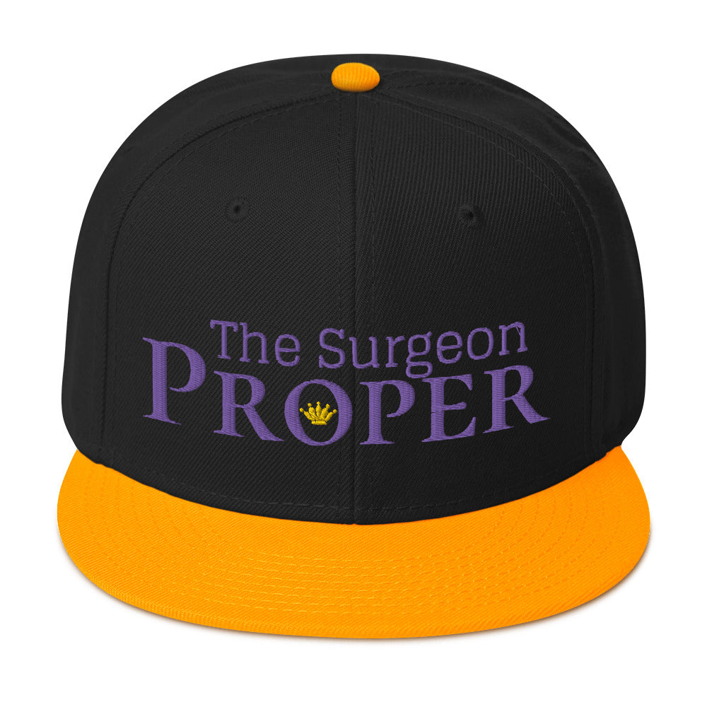 Proper The Surgeon Royal Combo (Purple/Purple/Gold) I Snapback Hat