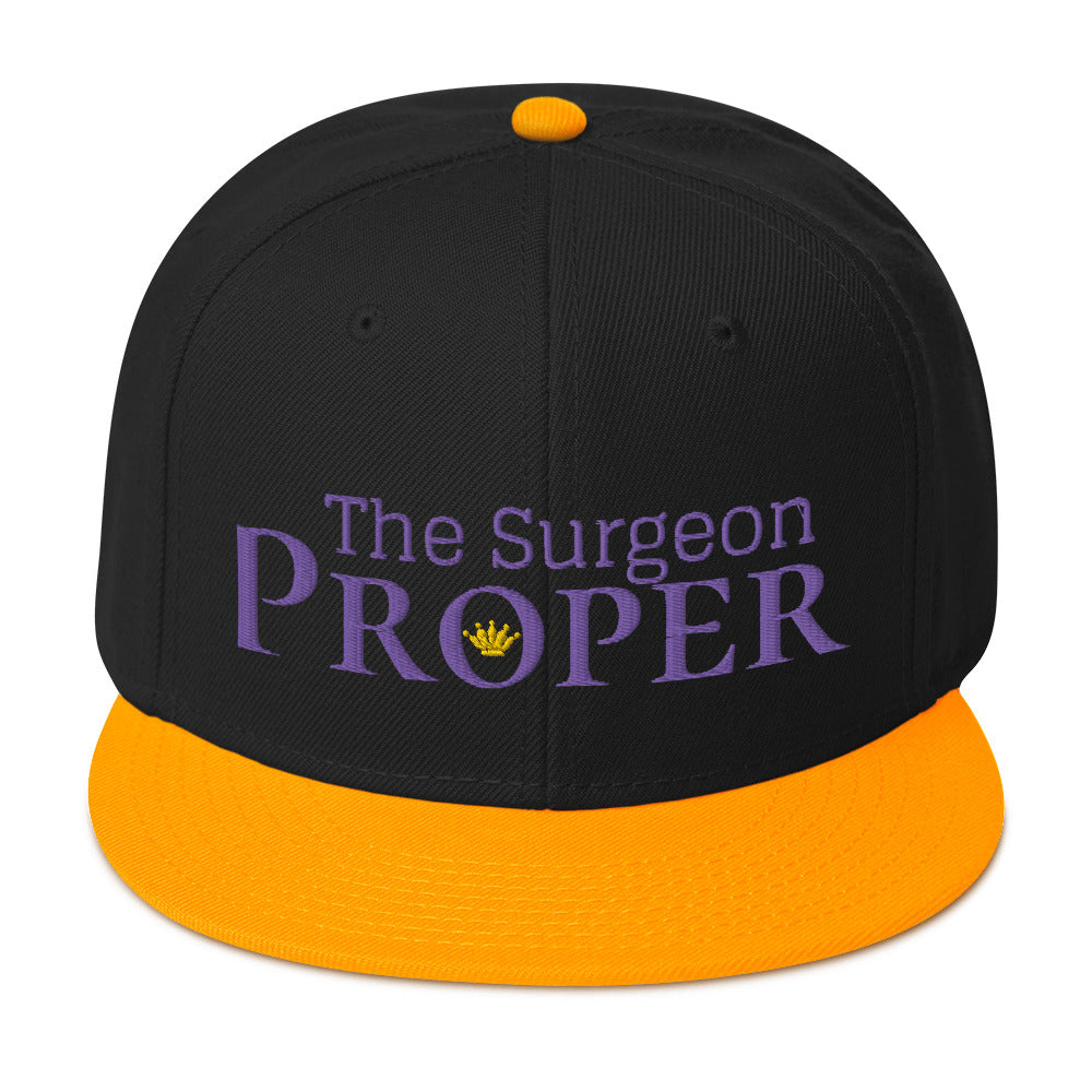 Proper The Surgeon Royal Combo (Purple/Purple/Gold) I Snapback Hat