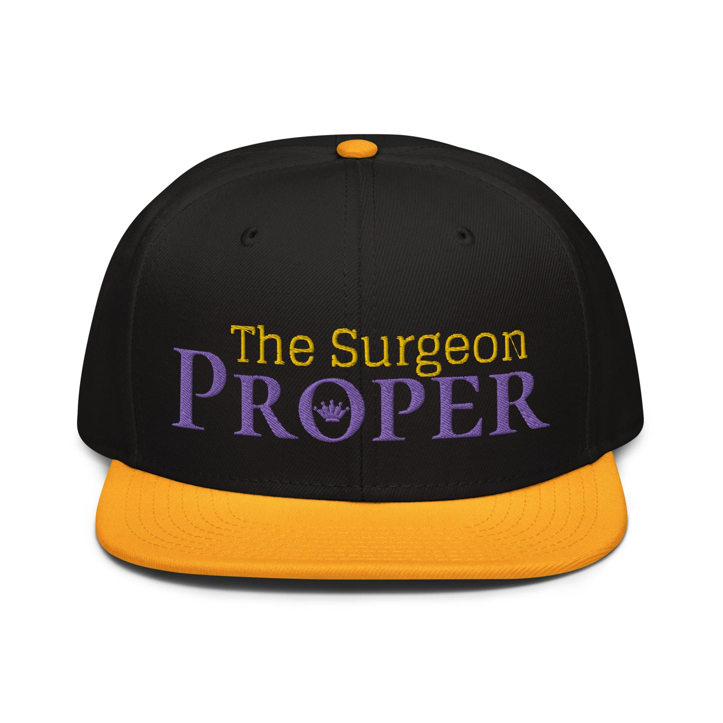 Proper The Surgeon Royal Combo (Purple/Gold/Purple) I Snapback Hat