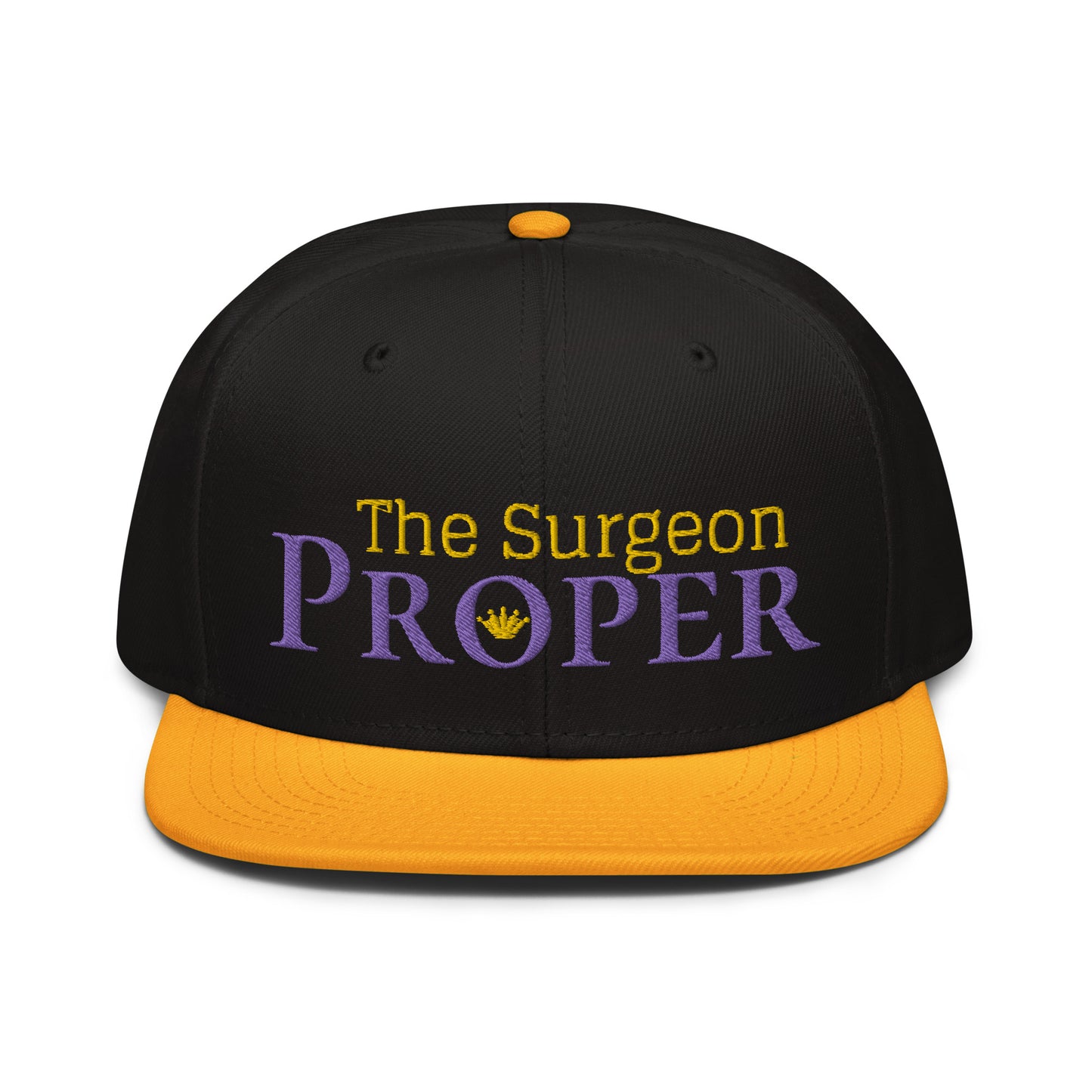 Proper The Surgeon Royal Combo (Purple/Gold/Gold) I Snapback Hat